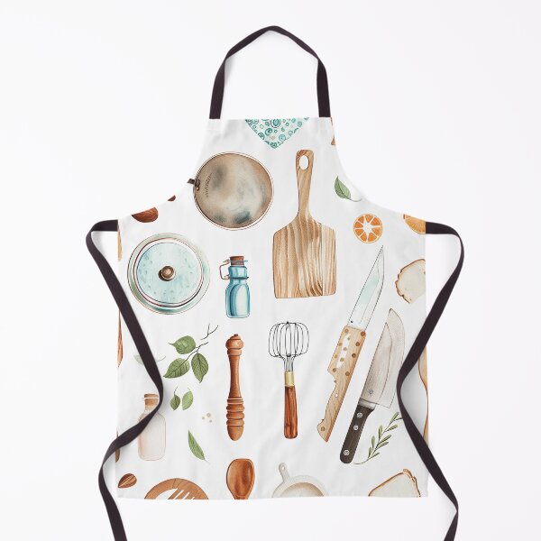 Item preview, kitchen flatlay designed and sold by PricklyPeanut.