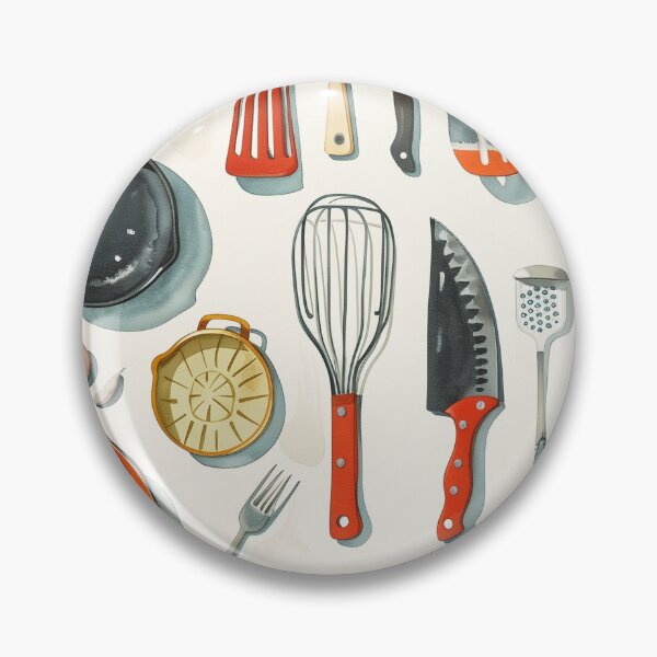 Item preview, kitchen flatlay designed and sold by PricklyPeanut.
