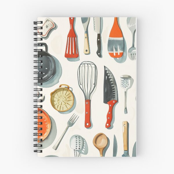 Item preview, kitchen flatlay designed and sold by PricklyPeanut.