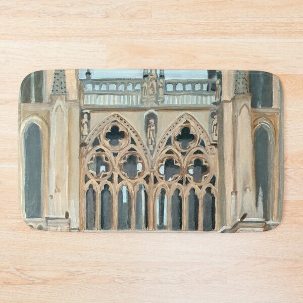 Item preview, Catedral de Burgos. acrílico sobre lienzo. designed and sold by Tereza Pilar Art.