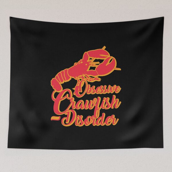 Item preview, OCD Obsessive Crawfish Disorder Funny Mudbug designed and sold by Bronby.