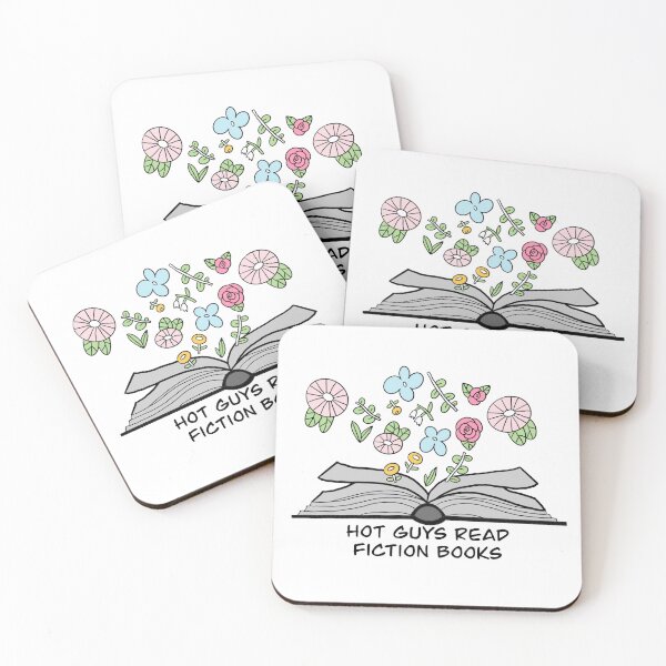 Item preview, Hot Guys Read Fiction Books designed and sold by Animals-by-JB.