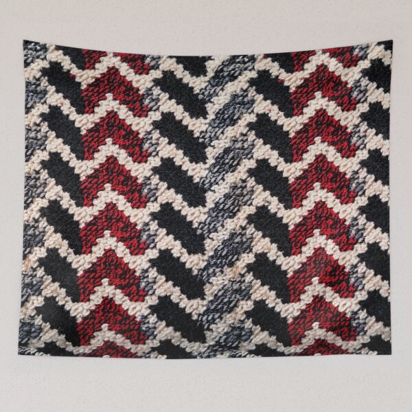 Item preview, Cozy Chevron Knit - Textured Geometric Pattern designed and sold by Nicholas Panek.