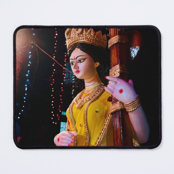 Item preview, Discover the divine essence of Hindu Devi Saraswati, the embodiment of wisdom and creativity. designed and sold by FCEalin.