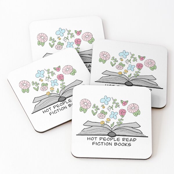 Item preview, Hot People Read Fiction Books designed and sold by Animals-by-JB.