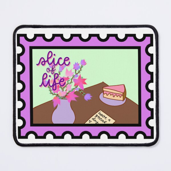 Item preview, Slice of Life Postage Stamp designed and sold by TheHermitCrab.