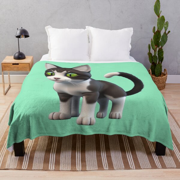 Item preview, 3D Cartoon Tuxedo Cat designed and sold by MartineP77.