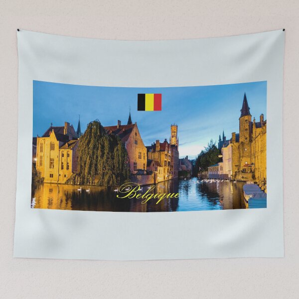 Item preview, Belgique Brugge at Night _ Pro Photo designed and sold by Picturestation.