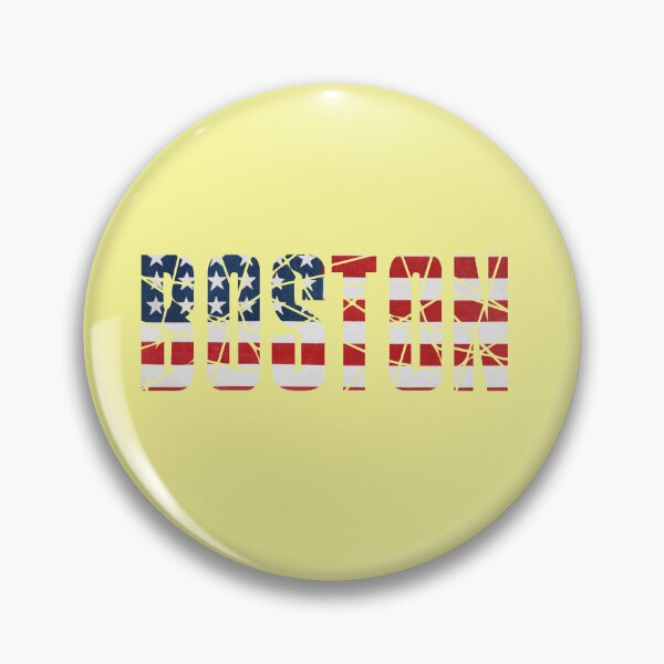 Item preview, BOSTON with USA flag designed and sold by Rajasekar.