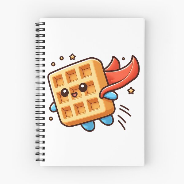 Item preview, Kawaii Waffle With Cape designed and sold by CanvasCutie.