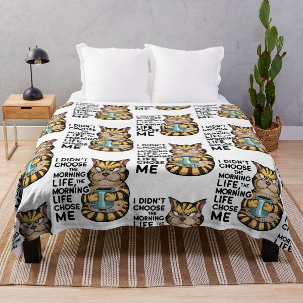 Item preview, I Didnt Choose The Morning Life The Morning Life Chose Me designed and sold by Krieghorn.