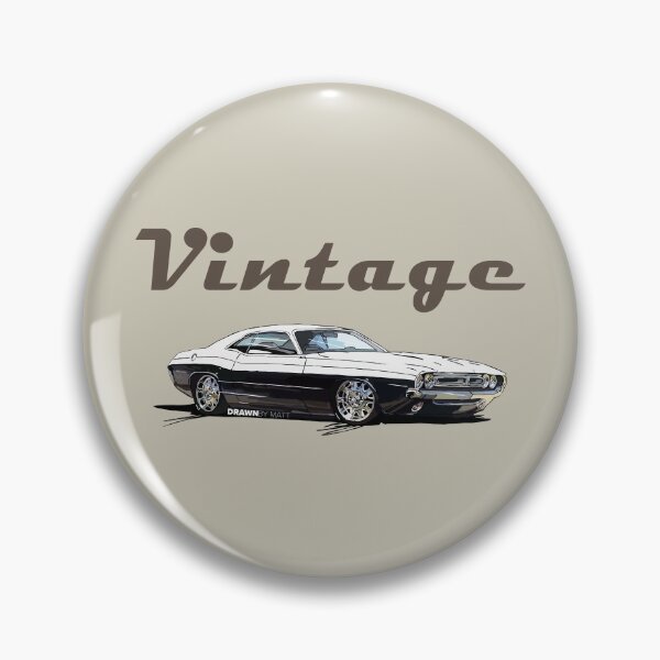 Artikelvorschau, Vintage amerikanische Muscle-Car-Zeichnung entworfen und verkauft von DrawnByMatt.