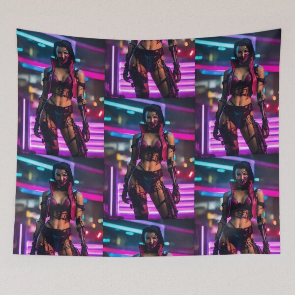 Item preview, Cyberpunk Mileena designed and sold by RaF71PrO.