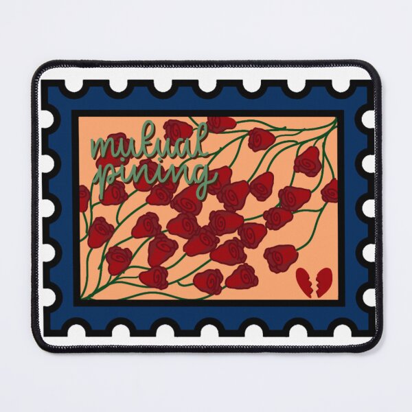 Item preview, Mutual Pining Postage Stamp designed and sold by TheHermitCrab.