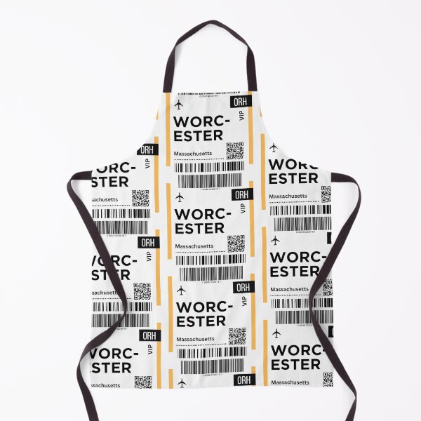 Item preview, Worcester, Massachusetts Airplane Boarding pass designed and sold by RoamInk.