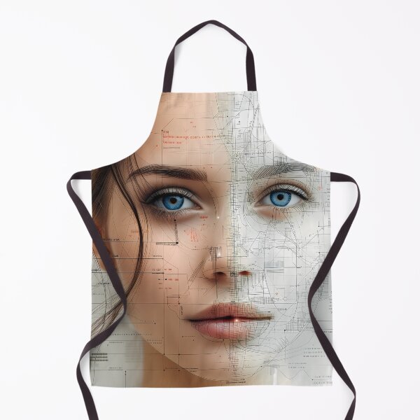 Aperçu de l'œuvre Plan de beauté : portrait d'élégance technique créée et vendue par Asymoney.
