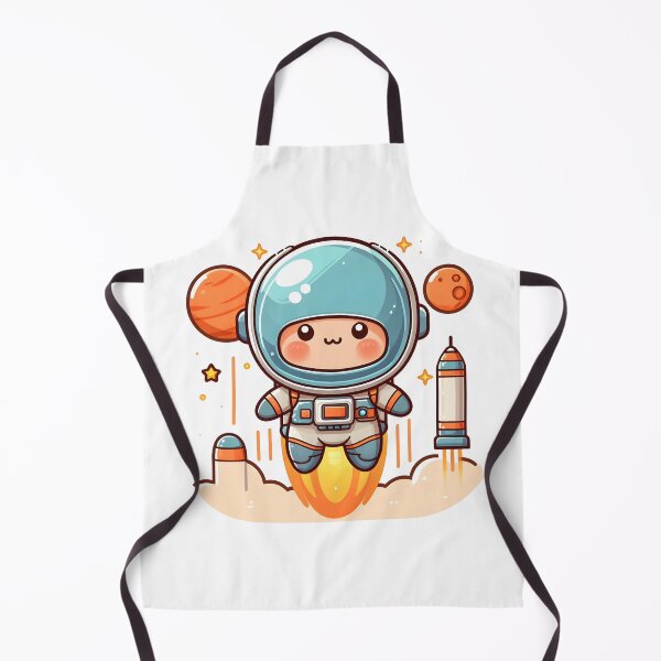 Item preview, Kawaii Space Explorer With Space Helmet designed and sold by CanvasCutie.