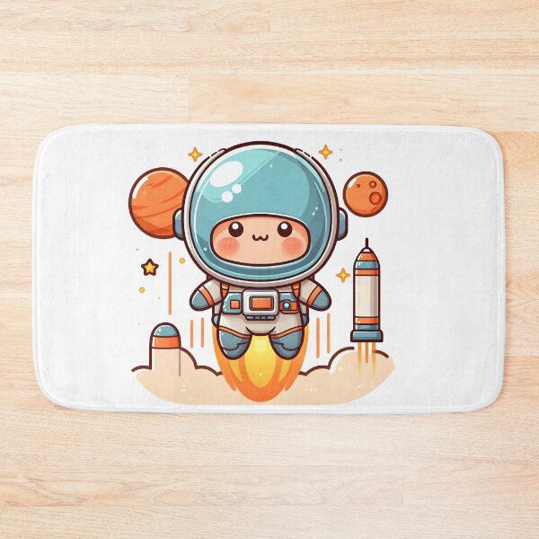 Item preview, Kawaii Space Explorer With Space Helmet designed and sold by CanvasCutie.