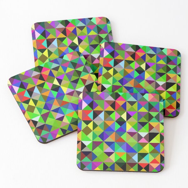 Artikelvorschau, Abstraktes buntes pixeliges Fraktal 36 entworfen und verkauft von SXW Designs.