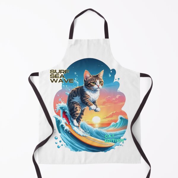 Item preview, Cat of Surf designed and sold by Digital Dreams Arts.