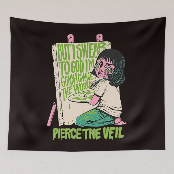Item preview, Beautiful Model Pierce The Veil Merch Change The World Shirt Gift Movie Fans designed and sold by EdouarMoulin.