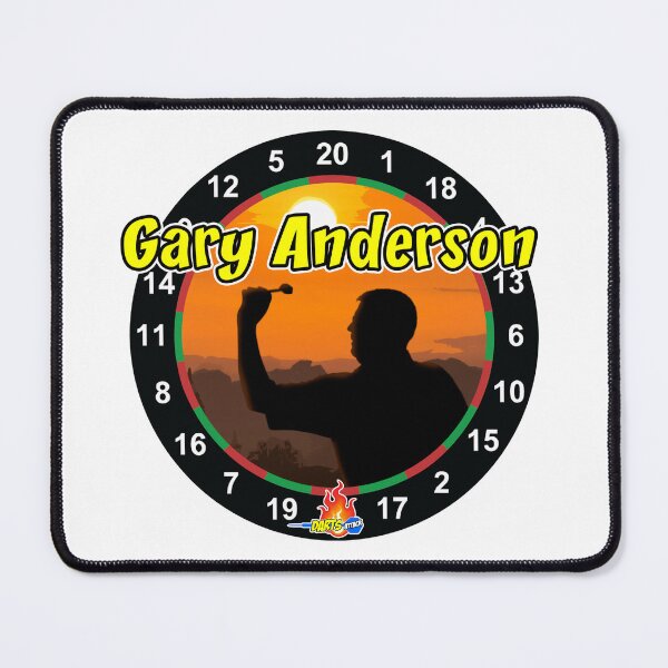 Item preview, Gary Anderson darts, by Mauro Squiz Daviddi designed and sold by Squiz Art.