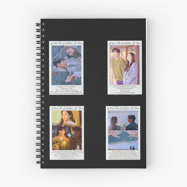 Item preview, When The Weather Is Fine Kdrama Sticker Set / T Shirt designed and sold by DiverseDazzle.