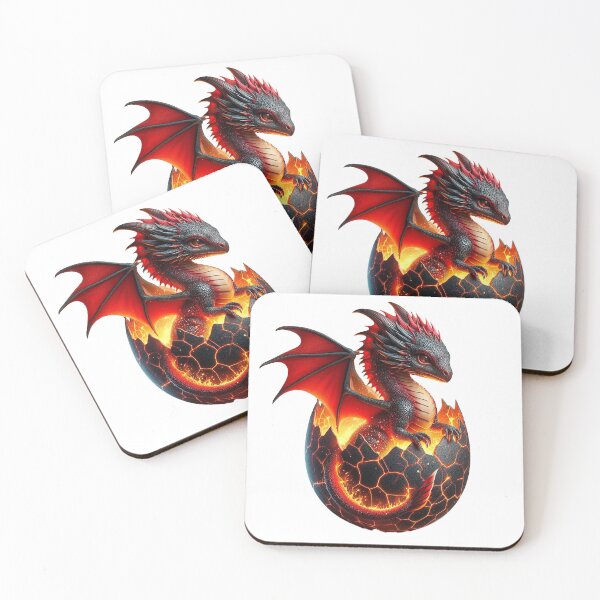 Item preview, Ryoko dragon: Eggshell Cracks designed and sold by The Digital Compass.