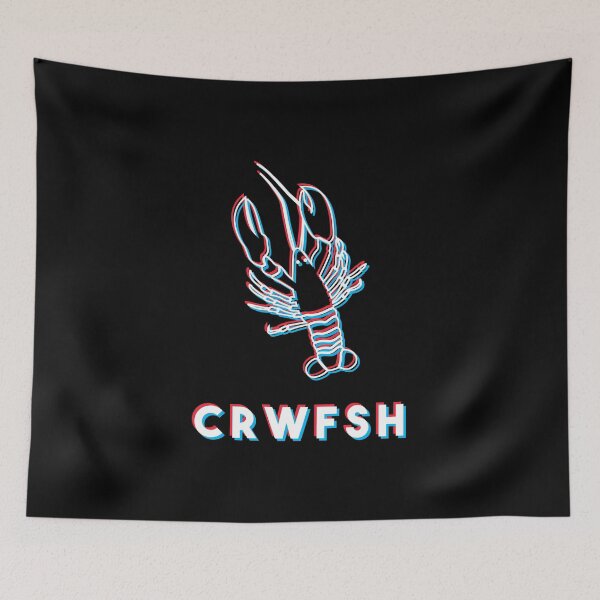 Item preview, Cool Crawfish Blurred Vision CRWFSH Cajun Funny designed and sold by Bronby.