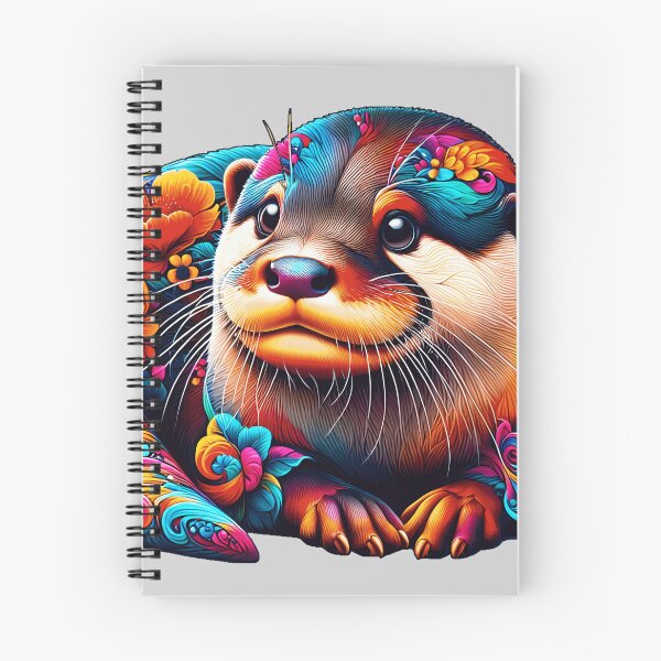 Item preview, Brightly colored otter has dressed up designed and sold by Berlini.