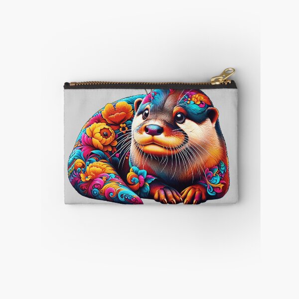 Item preview, Brightly colored otter has dressed up designed and sold by Berlini.