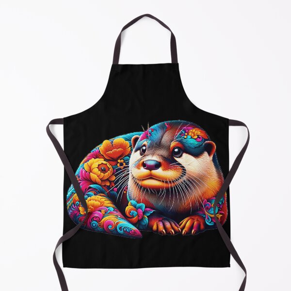 Item preview, Brightly colored otter has dressed up designed and sold by Berlini.