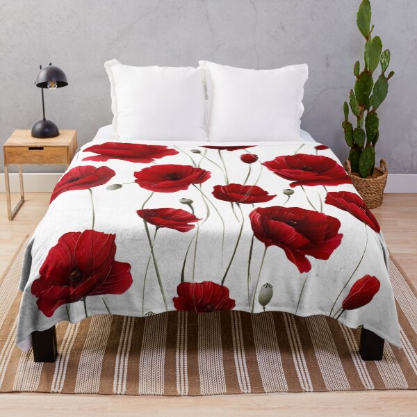 Item preview, Vivid Crimson Poppies: A Burst of Nature designed and sold by David Balzen.