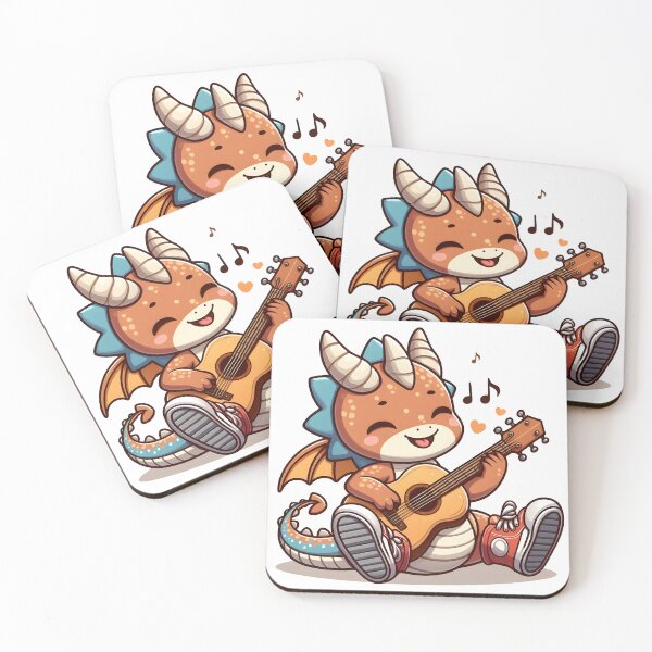 Item preview, Kawaii Coy Dragon: Wearing Sneakers designed and sold by CanvasCutie.
