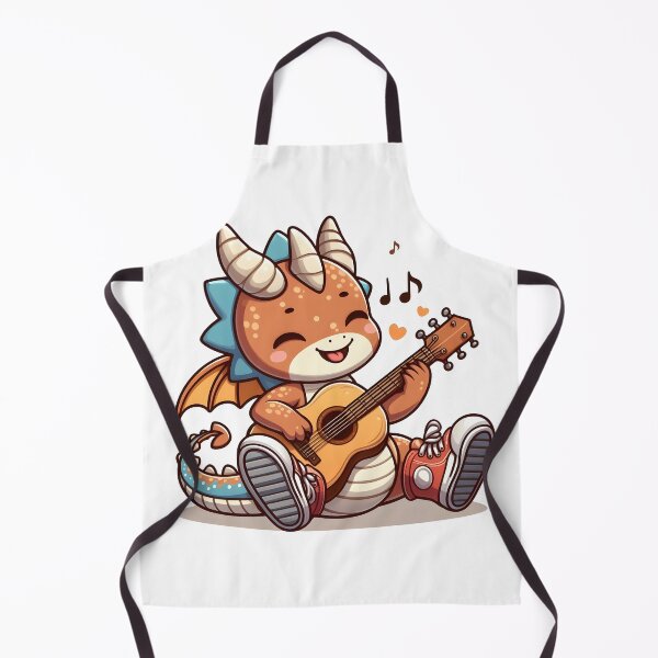Item preview, Kawaii Coy Dragon: Wearing Sneakers designed and sold by CanvasCutie.