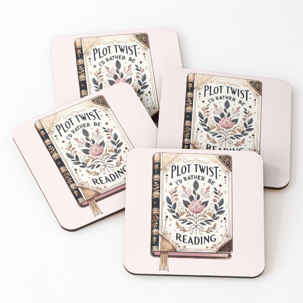 Item preview, Reading addiction. Reading Enthusiast funny book quote. Rather be reading. designed and sold by Unitepeople.
