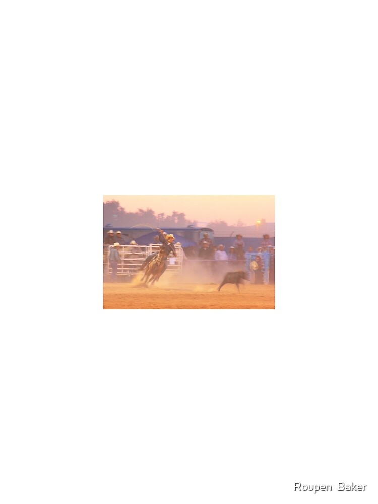 Thumbnail 3 of 3, Scarf, Rodeo Calf Roping designed and sold by RoupenBaker.