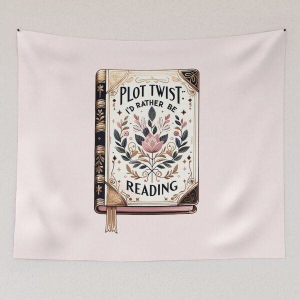 Item preview, Reading addiction. Reading Enthusiast funny book quote. Rather be reading. designed and sold by Unitepeople.