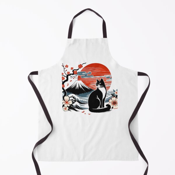 Aperçu de l'œuvre Kawaii Cat Anime Japanese Retro Funny Cat créée et vendue par KsuAnn.
