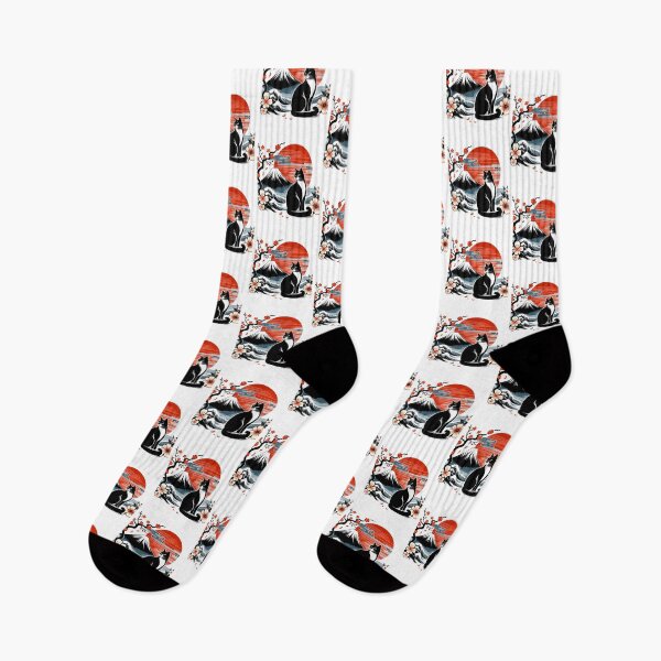 Aperçu de l'œuvre Kawaii Cat Anime Japanese Retro Funny Cat créée et vendue par KsuAnn.