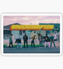 Brockhampton Saturation Heat Sticker