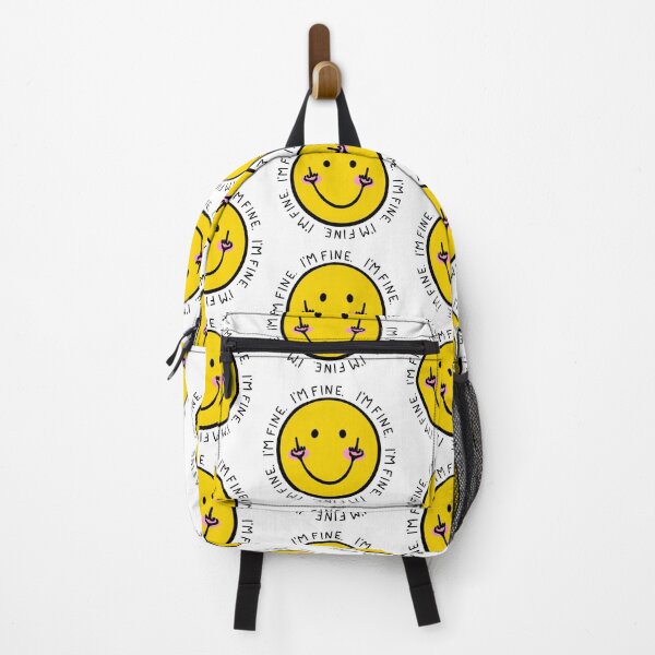 Item preview, I'M FINE SMILEY designed and sold by regsdoodles.