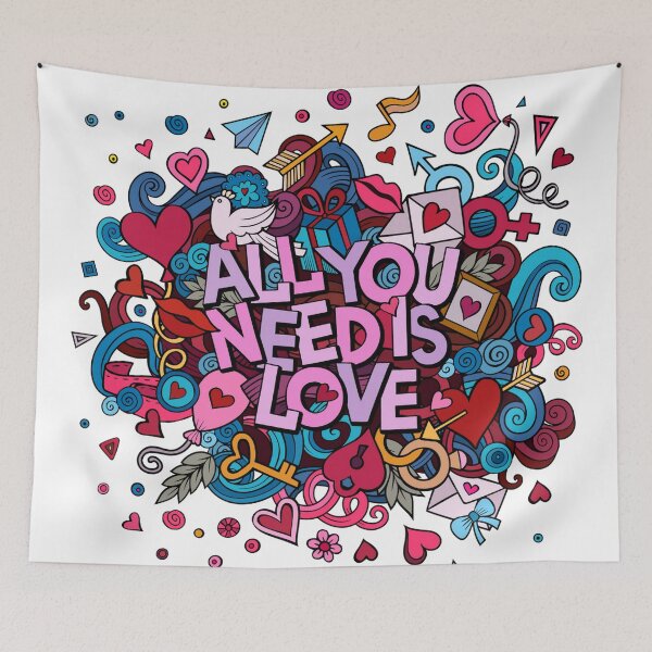 Item preview, A LL YOU NEED IS LOVE  designed and sold by luckymando.