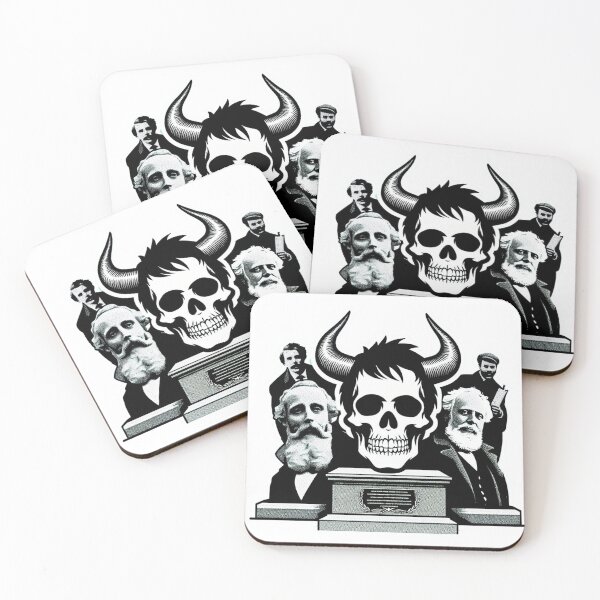 Item preview, Tom Segura Homage Memorial: horned Skull Homage designed and sold by MrDarkRealm.