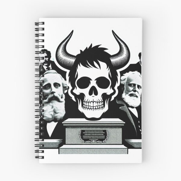 Item preview, Tom Segura Homage Memorial: horned Skull Homage designed and sold by MrDarkRealm.