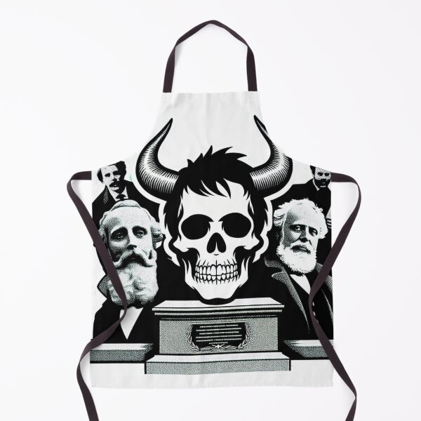 Item preview, Tom Segura Homage Memorial: horned Skull Homage designed and sold by MrDarkRealm.