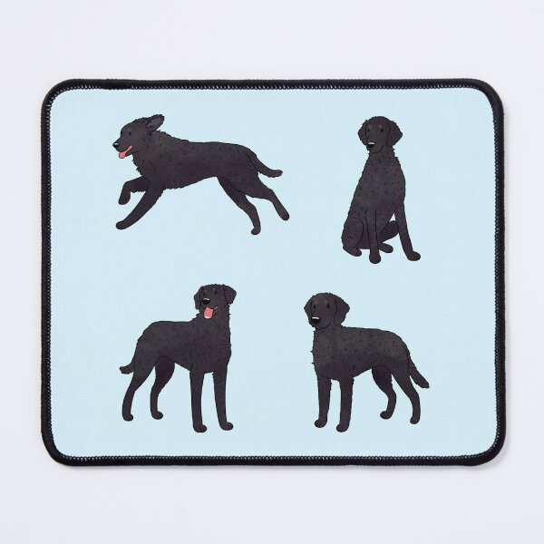 Item preview, Black curly coated retriever dog pack  designed and sold by Yaragold.