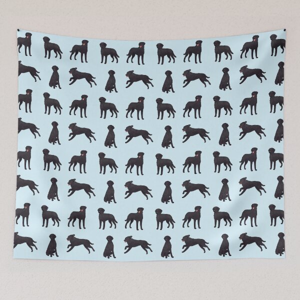 Item preview, Black curly coated retriever dog pack  designed and sold by Yaragold.