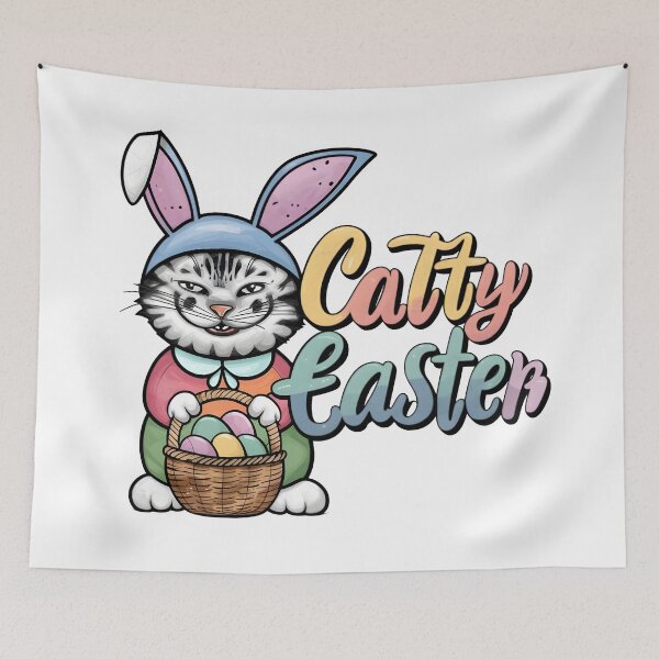 Item preview, Catty Easter designed and sold by MadebyTommy.