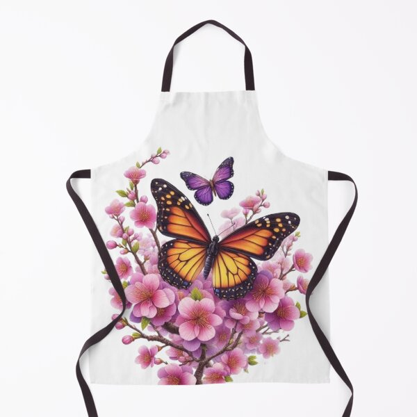 Item preview, “Spring Awakening: A Butterfly in a Field of Sakura Flowers” designed and sold by CHRIST5000.